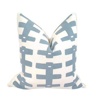 BLUE BRIDGE PILLOW