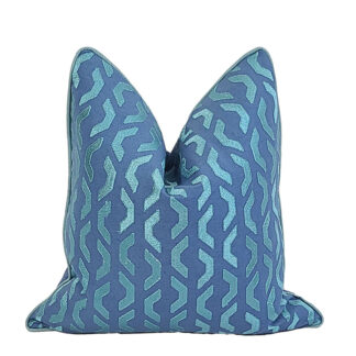 BLUE CORONADO PILLOW