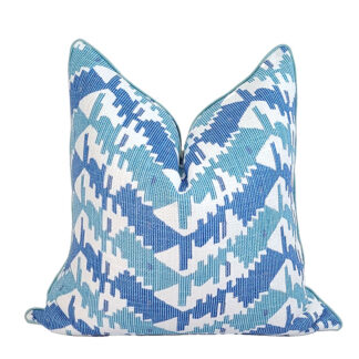 BLUE MELROSE PILLOW