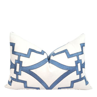 BLUE SONGYUE LUMBAR PILLOW